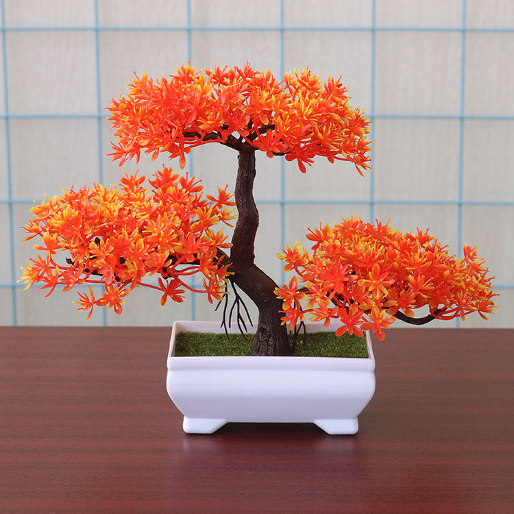 Decorative artificial plant bonsai