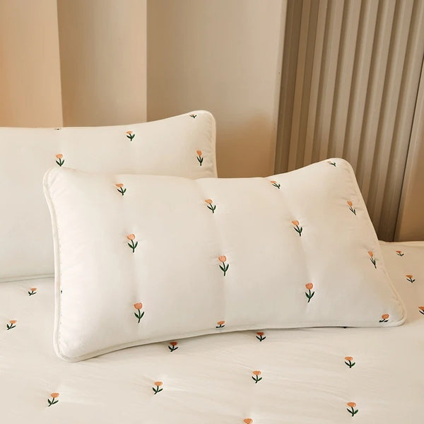 Pure Cotton Washed Cotton Thick Pillowcase