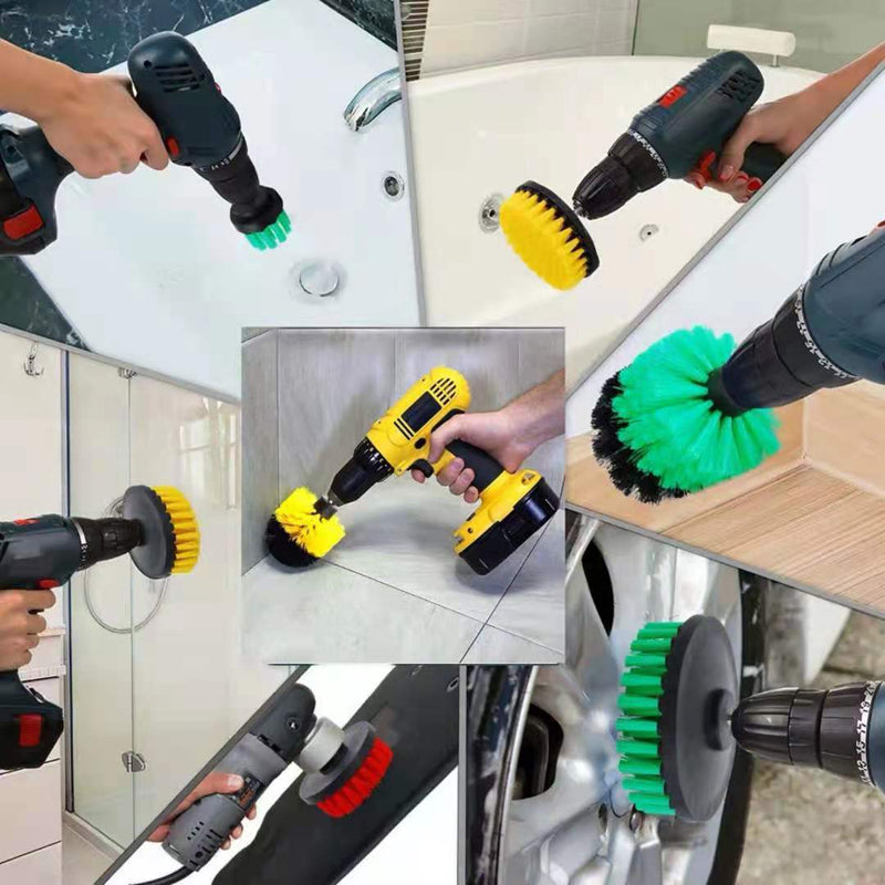 Electric Wheel Hub Cleaning Brush